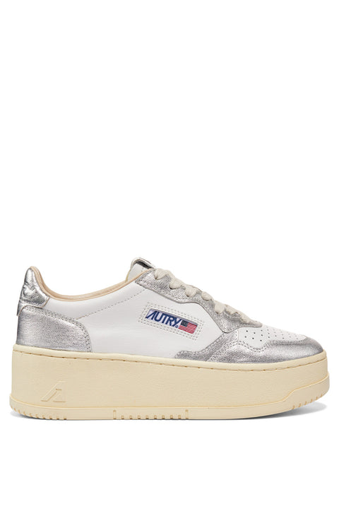 AUTRY SNEAKER SUPER PLATFORM PELLE LOGO