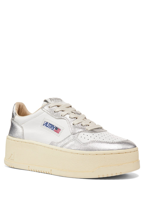 AUTRY SNEAKER SUPER PLATFORM PELLE LOGO