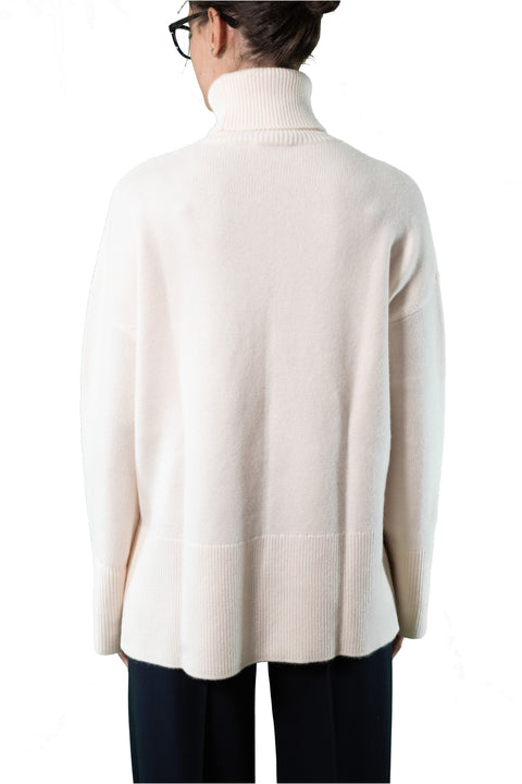 SUÉTER DE MEZCLA DE CASHMERE CON CUELLO ALTO PAROSH