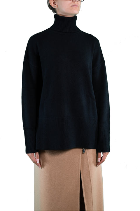 PAROSH HIGH NECK CASHMERE BLEND SWEATER