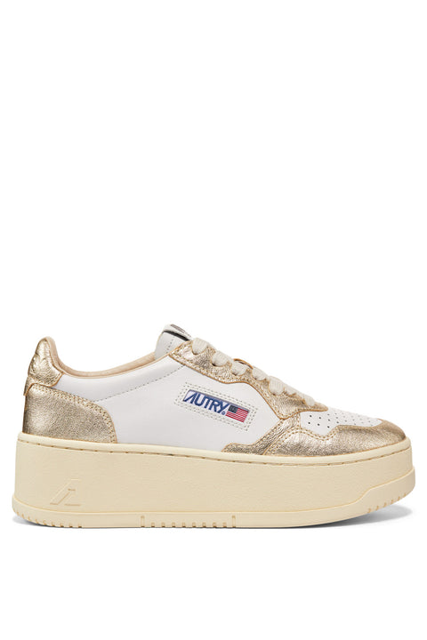 AUTRY SNEAKER SUPER PLATFORM PELLE LOGO