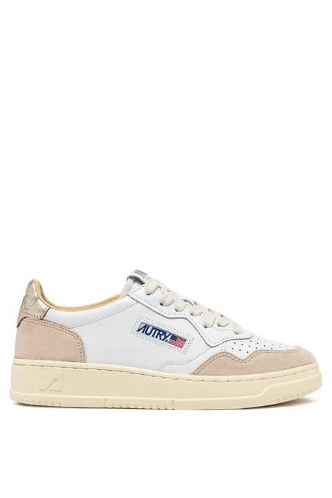 AUTRY SNEAKER PELLE E SUEDE TAB LOGO