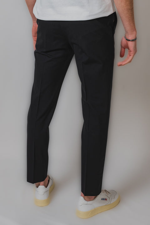 PT TORINO DIECI PANTALONE IN LANA STRETCH VENTRE PIATTO FONDO 17 cm.