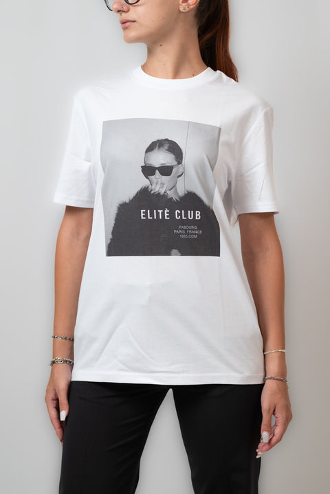 ELITE  PARIS T-SHIRT JERSEY STAMPA MODEL