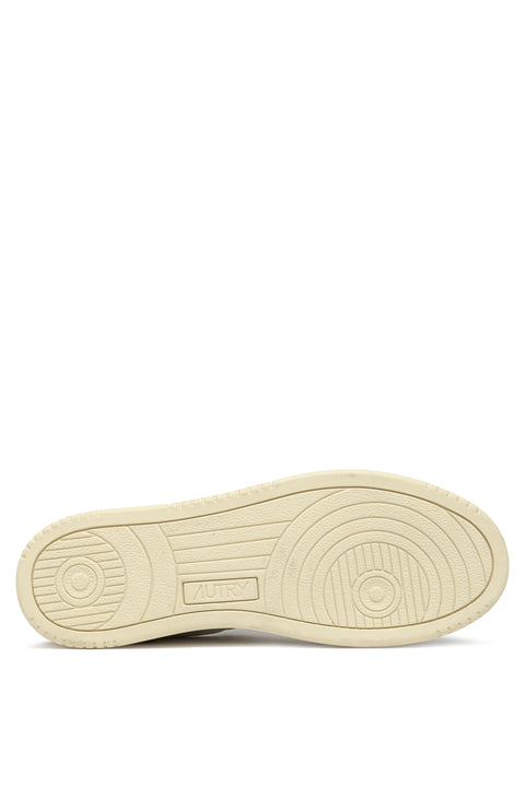 AUTRY SNEAKER BICOLR PELLE E SUEDE TAB LOGO