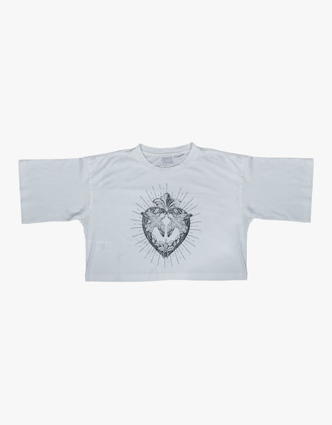 PINKO CRICKET T-SHIRT LOGO CUORE