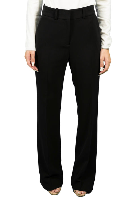 BCBGMAXAZRIA PANTALONES PALAZZO DE TECHNO STRETCH