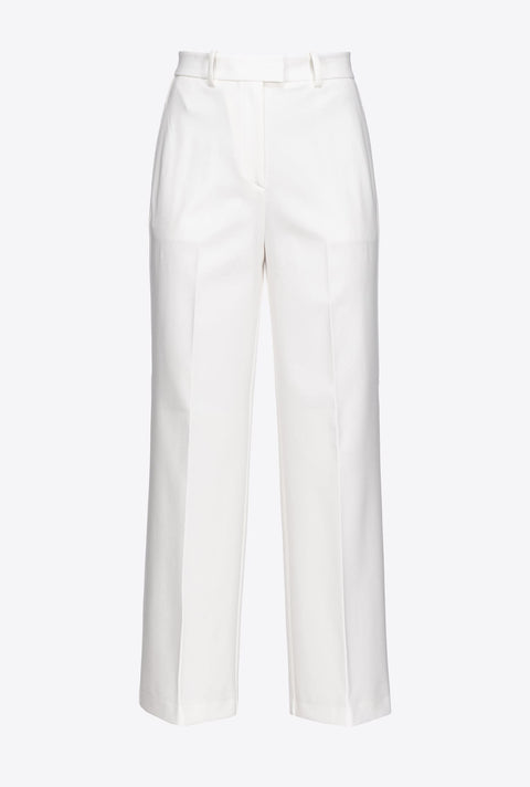 PINKO PEI PANTALONE PALAZZO PUNTO STOFFA