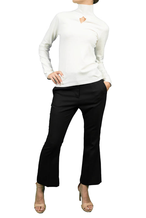 BCBGMAXAZRIA VISCOSE TURTLENECK SWEATER